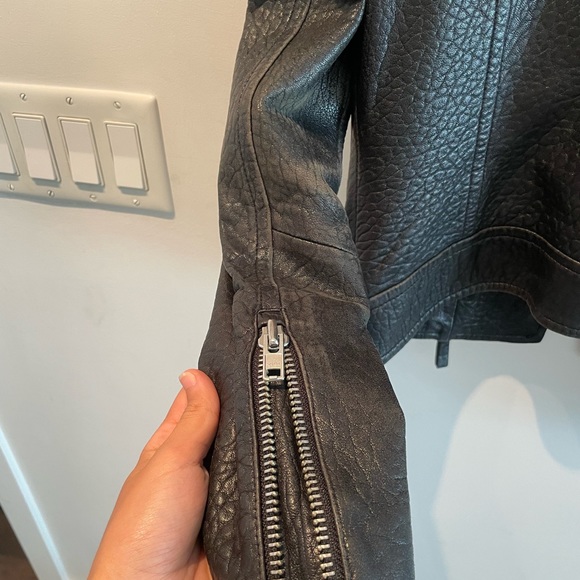 Mackage pebbled leather jacket - Picture 5 of 5